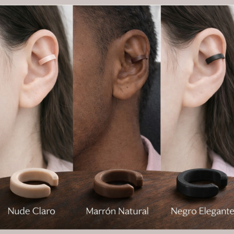 AURICLIP™ Colección Tonos Esenciales (PAR)